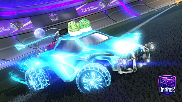 A Rocket League car design from Frankcraft121