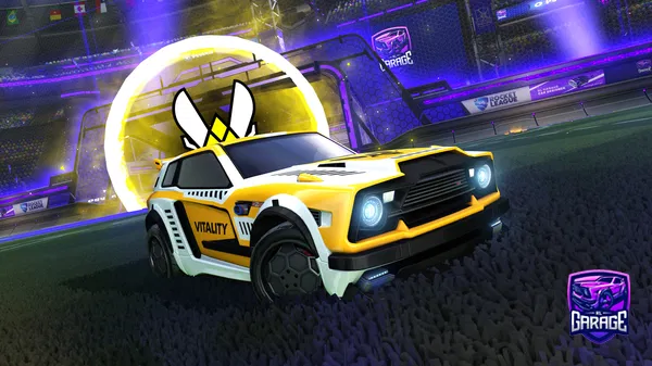 A Rocket League car design from NetfishHun