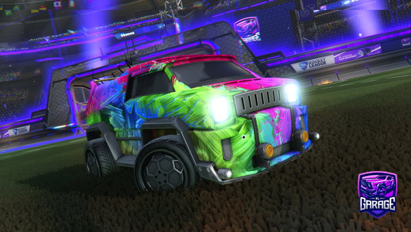 A Rocket League car design from Lizarxkid1197