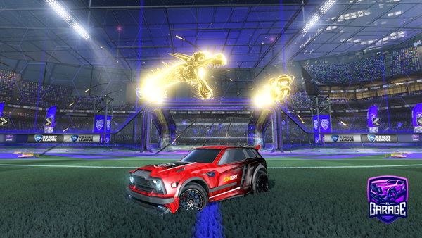 A Rocket League car design from faaygo