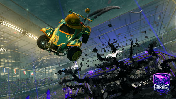 A Rocket League car design from Frogwump