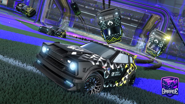 A Rocket League car design from CollinWagner