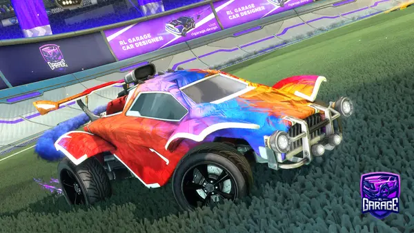A Rocket League car design from PrProboi