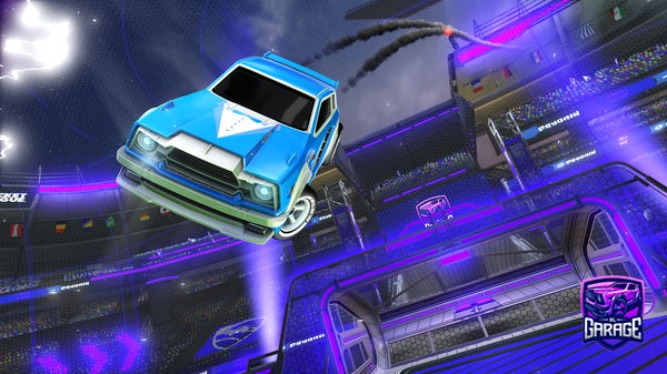 A Rocket League car design from Koloskecske