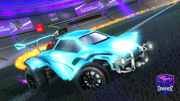 A Rocket League car design from Levyje