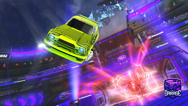 A Rocket League car design from JustSomeToastTY