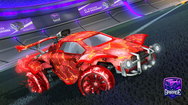 A Rocket League car design from Goofy_Rianneman