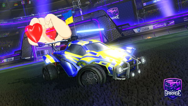 A Rocket League car design from EclIpsx