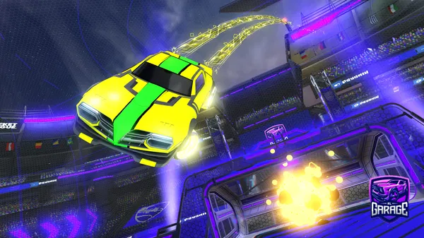 A Rocket League car design from HELL78