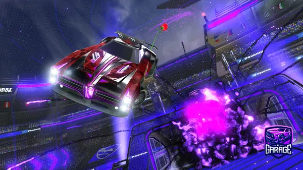 A Rocket League car design from Wesok