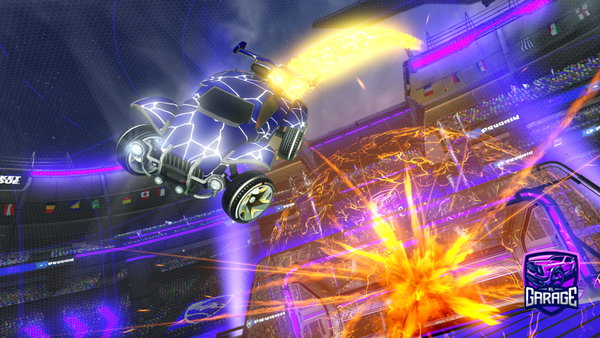 A Rocket League car design from streaksz