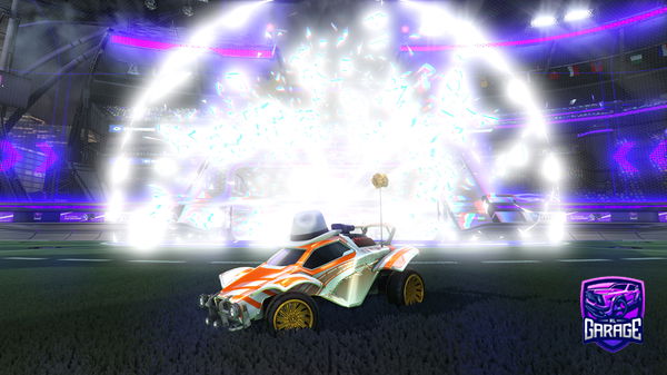 A Rocket League car design from Rorforce1234