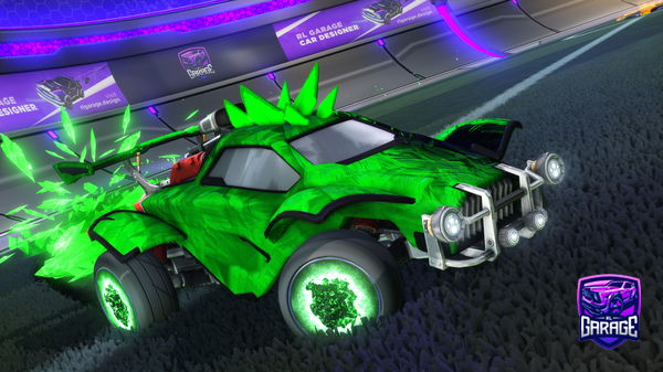 A Rocket League car design from Pipa_