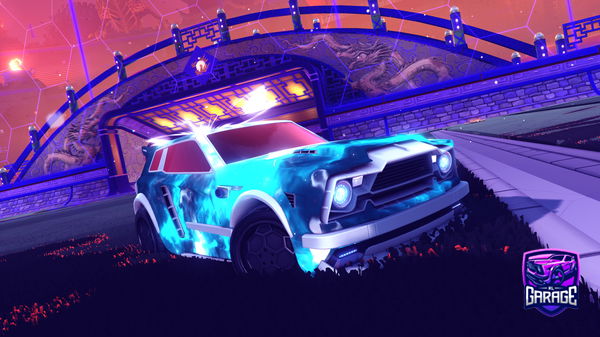 A Rocket League car design from contandofardosss