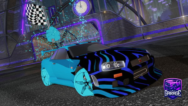 A Rocket League car design from ClosestRiver057