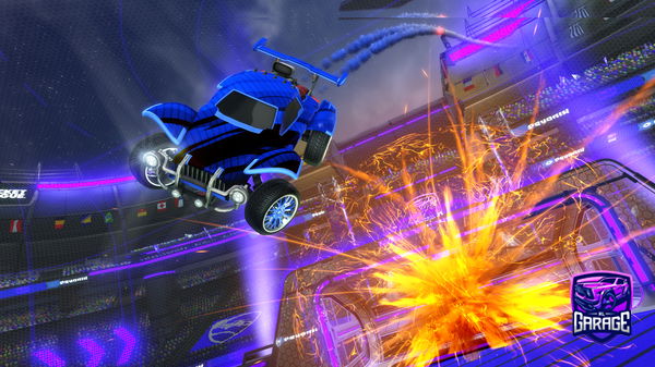 A Rocket League car design from Witek1212