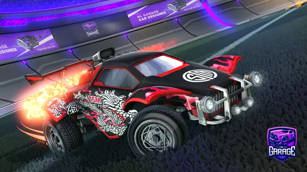 A Rocket League car design from Dxrk_tvv1