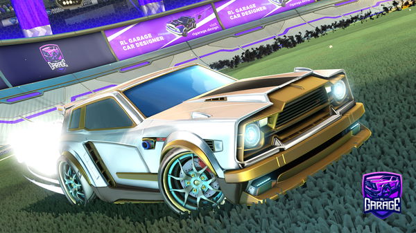 A Rocket League car design from Penfret