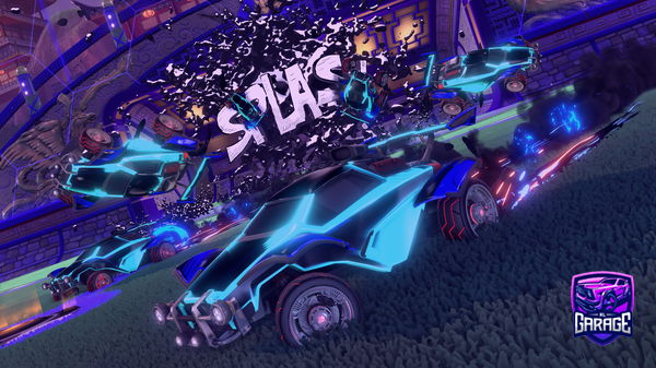 A Rocket League car design from dmoneylol7