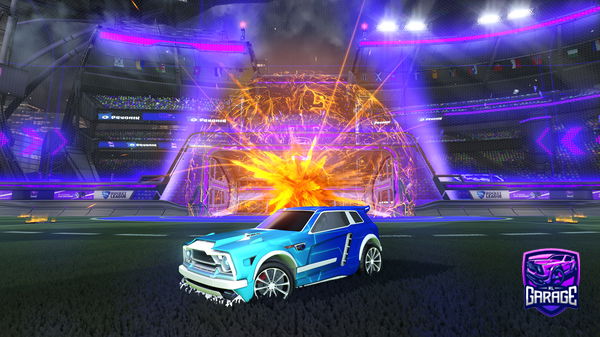 A Rocket League car design from ApX9587