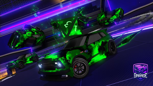 A Rocket League car design from Kramerica8665