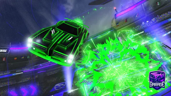 A Rocket League car design from sacredisded