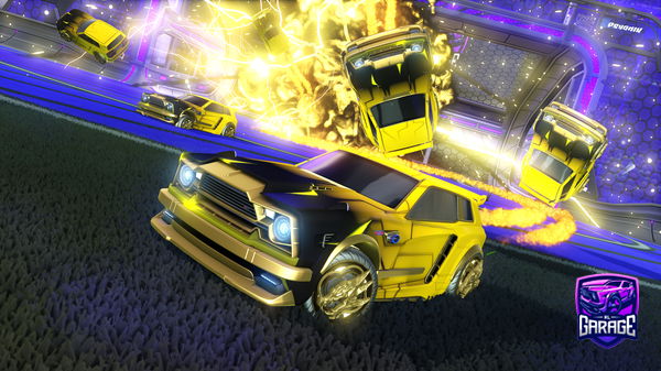 A Rocket League car design from zaddation