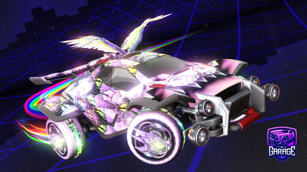A Rocket League car design from TopBinner
