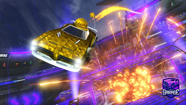 A Rocket League car design from qxilya