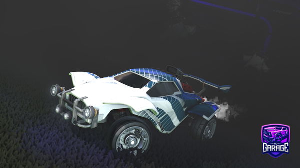 A Rocket League car design from solidRN