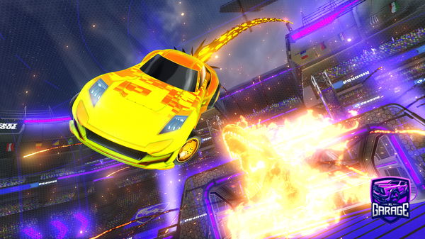 A Rocket League car design from A-people