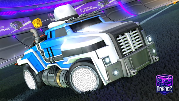 A Rocket League car design from dababypoop