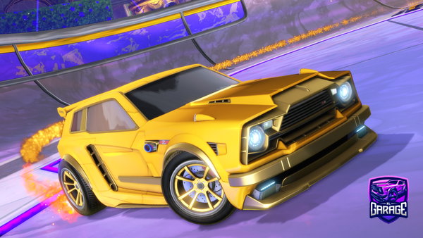 A Rocket League car design from DoggoGamer3