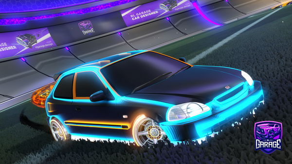 A Rocket League car design from ROBOB123123