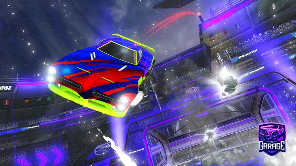 A Rocket League car design from TheGriffalo16