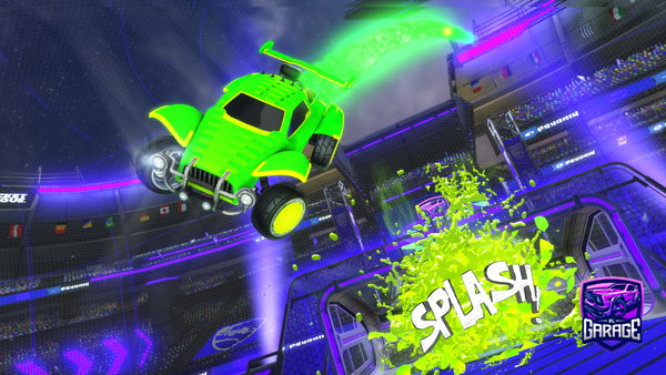 A Rocket League car design from H3ROICM4N