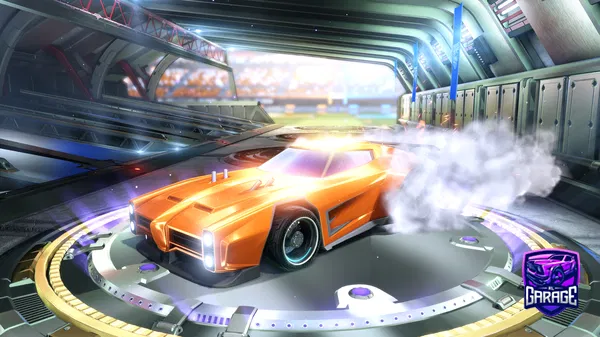 A Rocket League car design from srksb