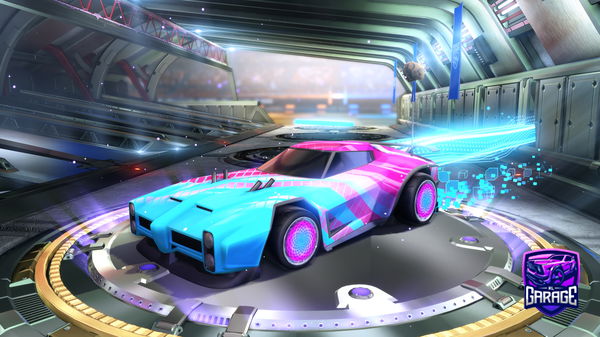 A Rocket League car design from Electroxical