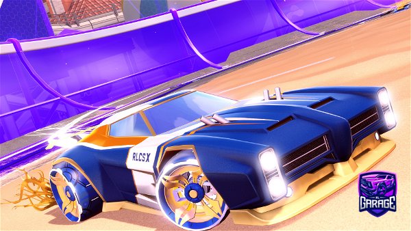 A Rocket League car design from Raad_Rules