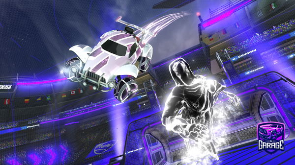 A Rocket League car design from iQuzii