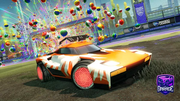 A Rocket League car design from hmzab