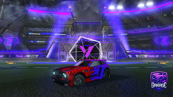 A Rocket League car design from ollie749