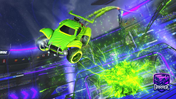 A Rocket League car design from faithtitian