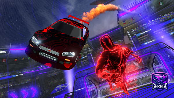 A Rocket League car design from Theodore111