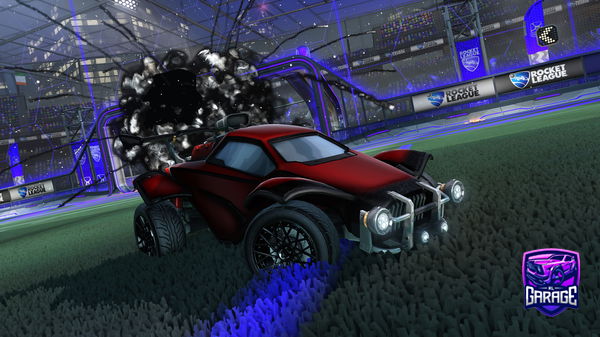 A Rocket League car design from Morneau