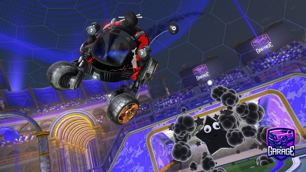 A Rocket League car design from MTGX