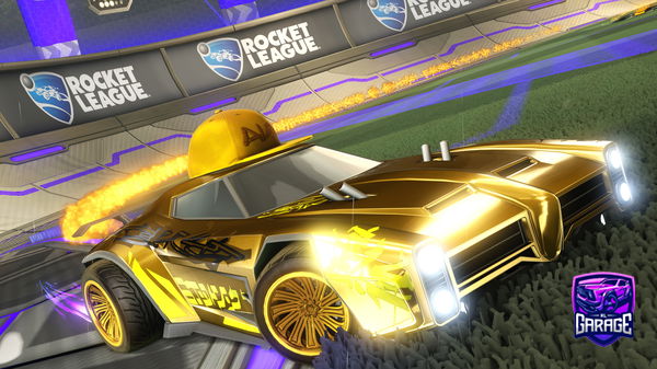 A Rocket League car design from Jazz09