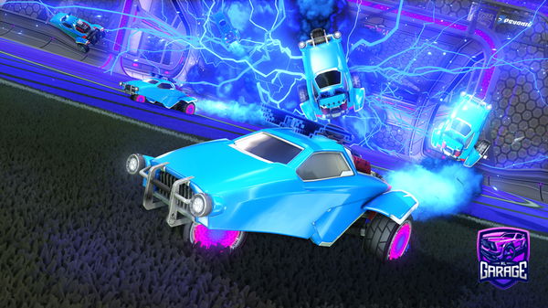 A Rocket League car design from tec-tonic