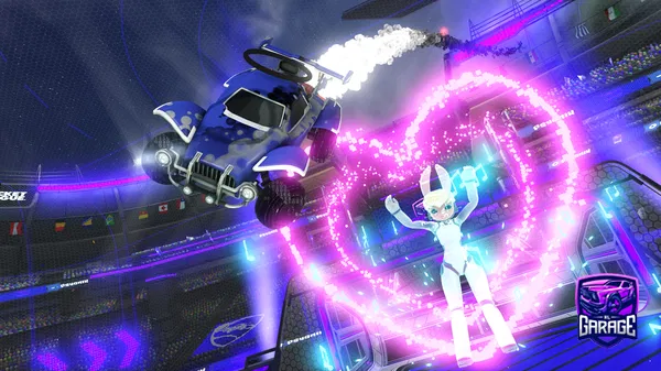 A Rocket League car design from SkyIsSus