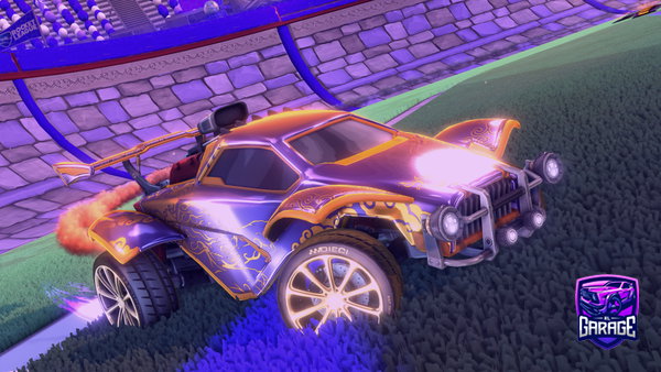 A Rocket League car design from Hmidou6611